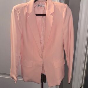 JustFab Light Pink Blazer
